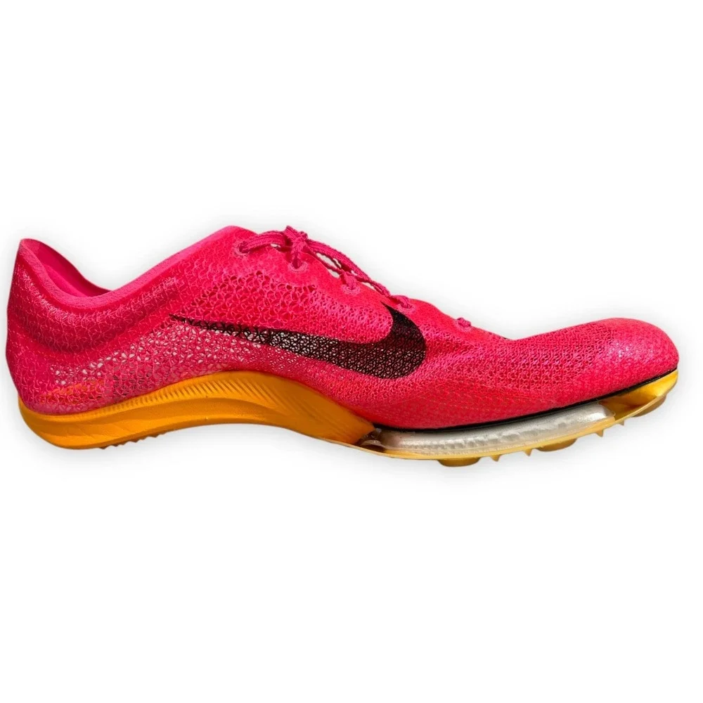 Nike Zoom Fly 5 Pink Black Men's Track Spikes Running Shoes CD4385 600 US 13‎